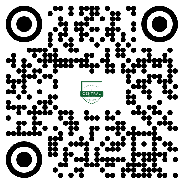 QR code for the Friends of Central Soccer digital game program